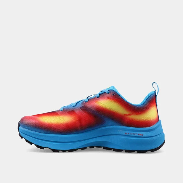 INOV8 Men's TrailFly Max Wide - Navy/Red/Yellow
