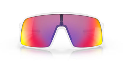 Oakley Sutro Matte White Frame - Prizm Road Lenses