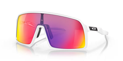 Oakley Sutro Matte White Frame - Prizm Road Lenses