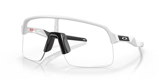 Oakley Sutro Lite Matte White Frame - Clear To Black Iridium Photochromic Lenses