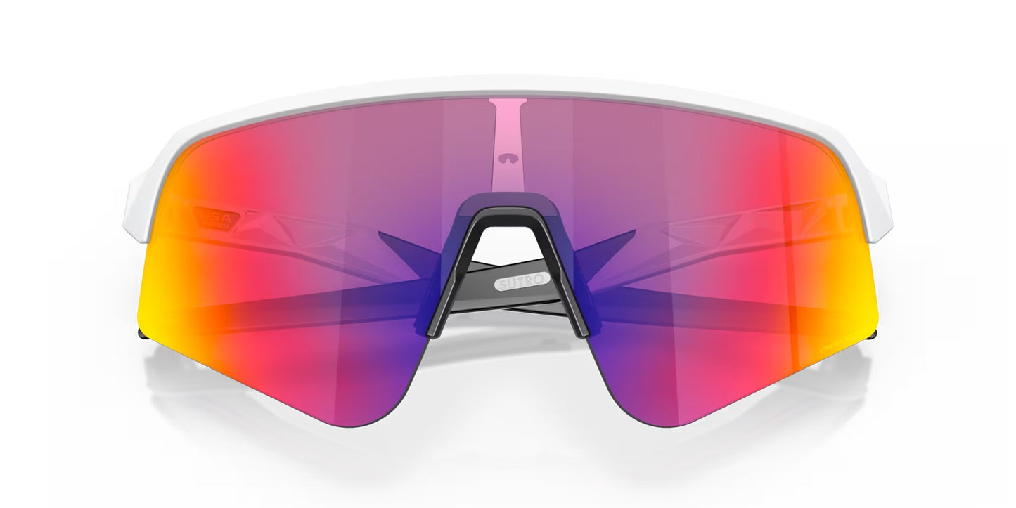 Oakley Sutro Lite Sweep Matte White Frame - Prizm Road Lenses