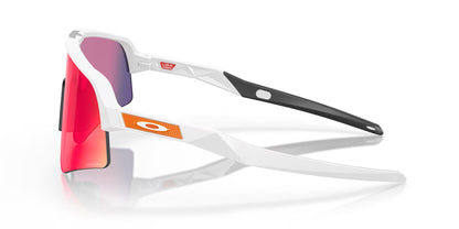 Oakley Sutro Lite Sweep Matte White Frame - Prizm Road Lenses