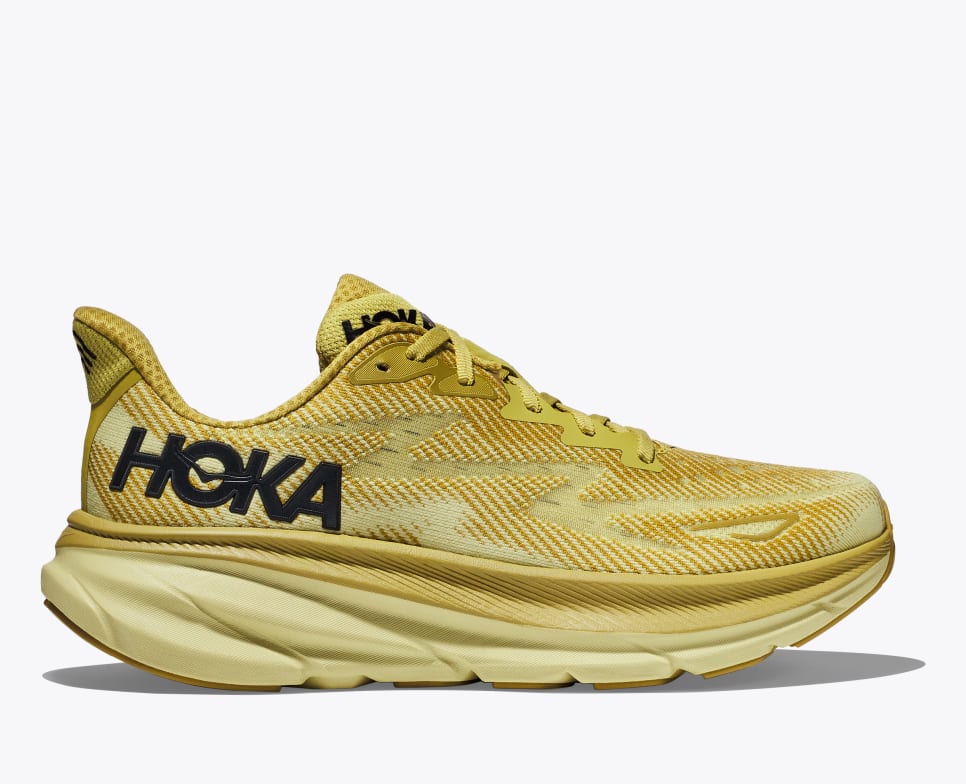 HOKA Men's Clifton 9 - Golden Lichen / Celery Root