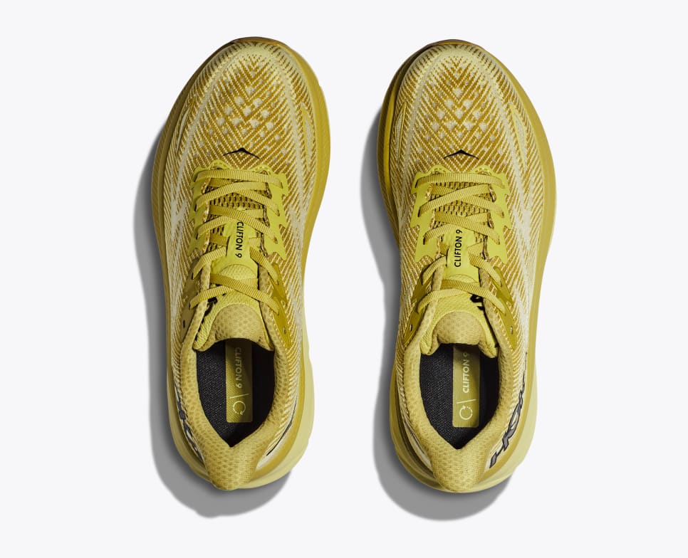 HOKA Men's Clifton 9 - Golden Lichen / Celery Root