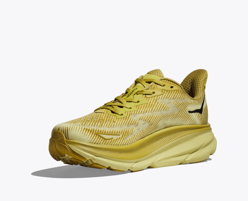 HOKA Men's Clifton 9 - Golden Lichen / Celery Root