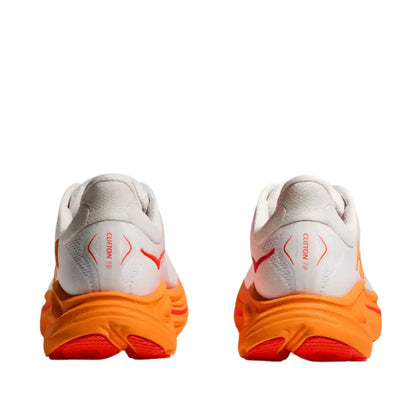 HOKA Men's Clifton 10 - Frost/Orange Zest
