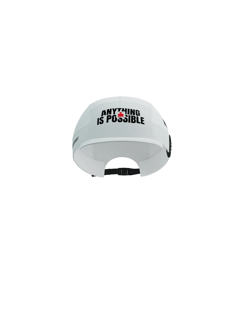 Compressport Unisex's 5 Panel Light Cap Ironman 2025 L2 - White