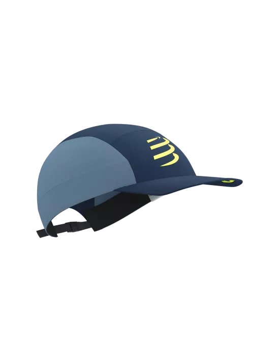 Compressport Unisex's 5 Panel Light Cap - Poseidon/Denim