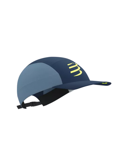 Compressport Unisex's 5 Panel Light Cap - Poseidon/Denim