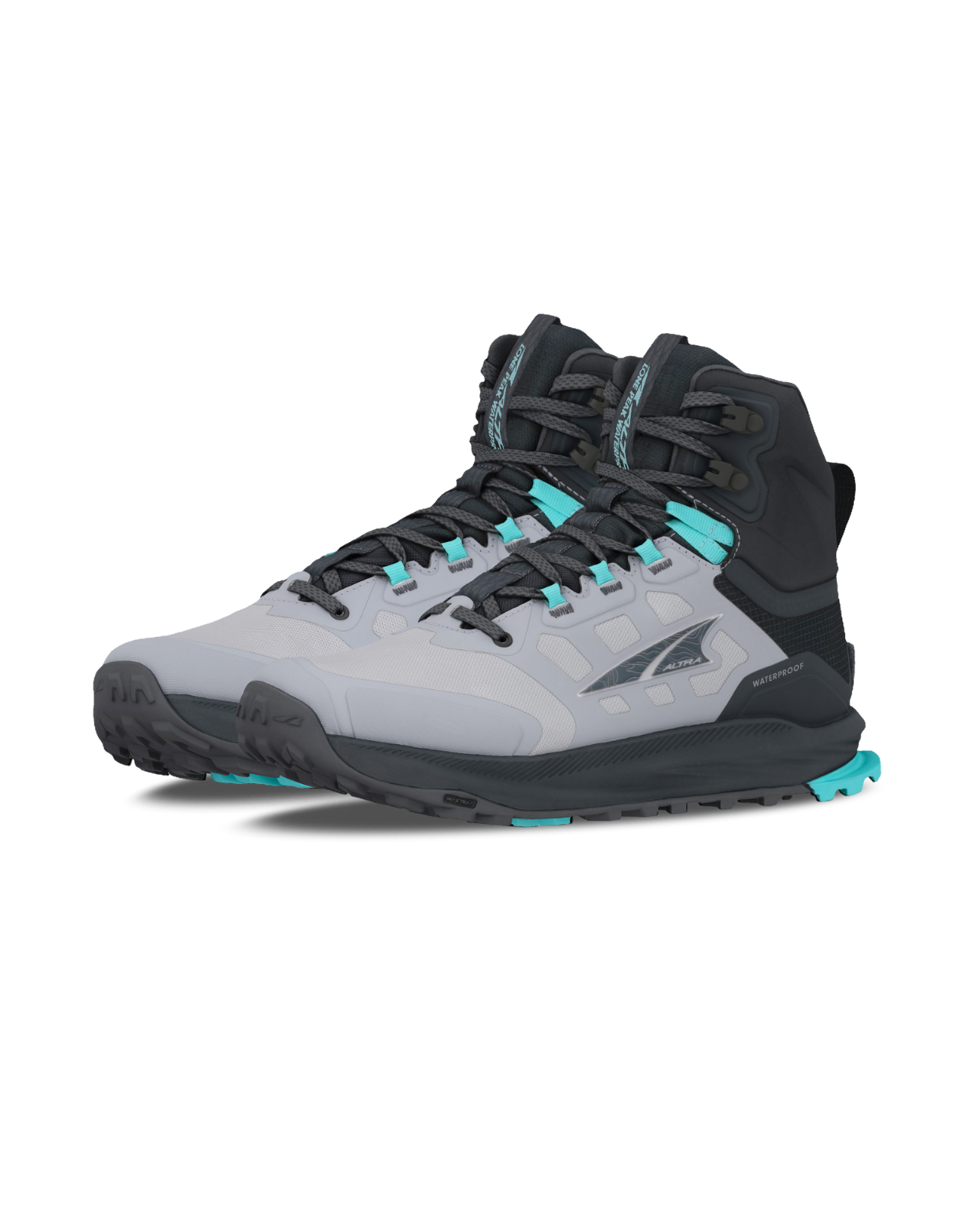 Altra Women's Lone Peak 9 Waterproof Mid - Black/Gray
