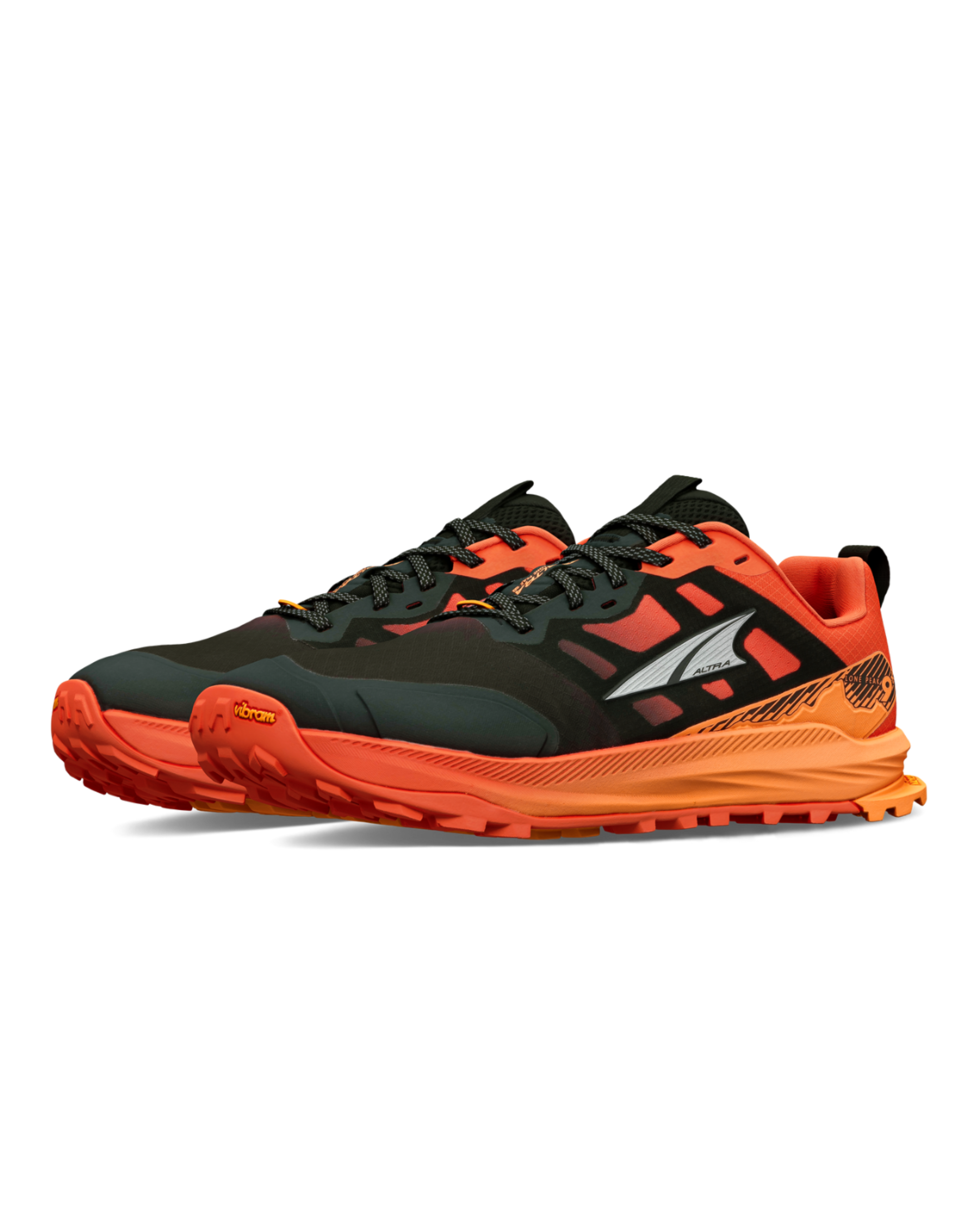 ALTRA Men's Lone Peak 9+ - Black/Orange