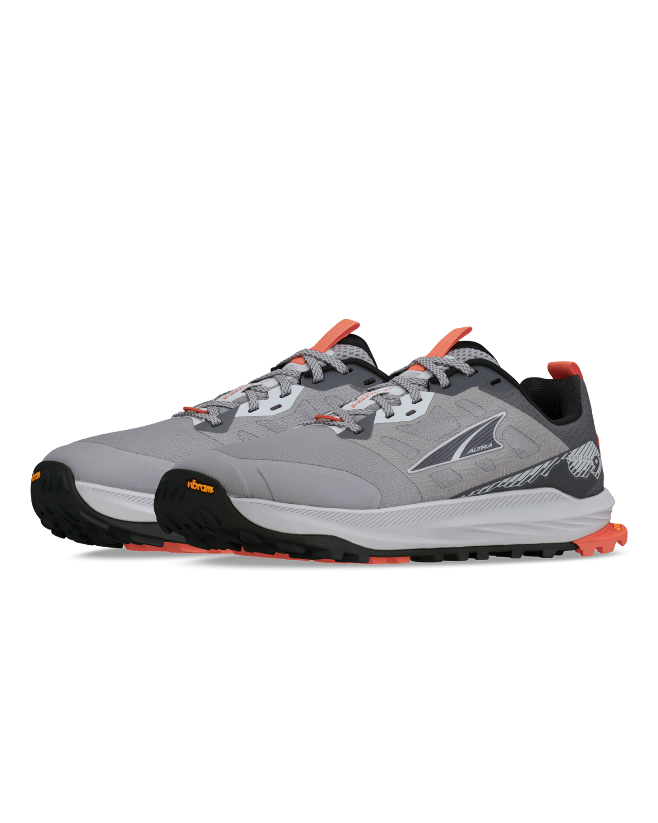 ALTRA Women's Lone Peak 9+ Wide - Gray/Orange