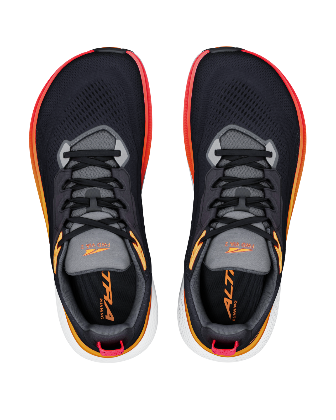 Altra Men's FWD VIA 2 - Black/Orange Pop/Coral