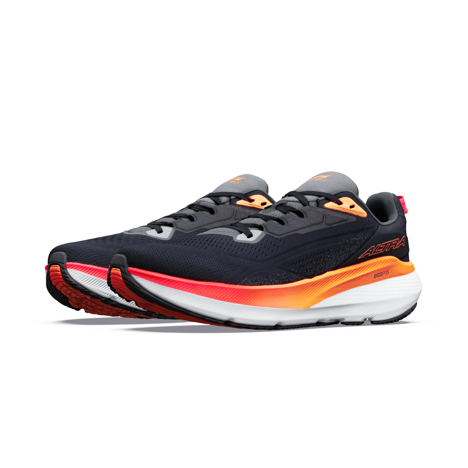 Altra Men's FWD VIA 2 - Black/Orange Pop/Coral