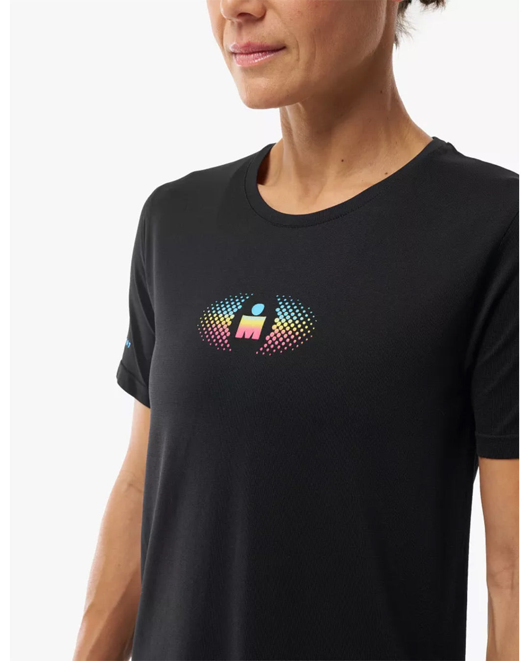 Compressport Women's Training SS Tshirt Ironman 2026 L2 - Black