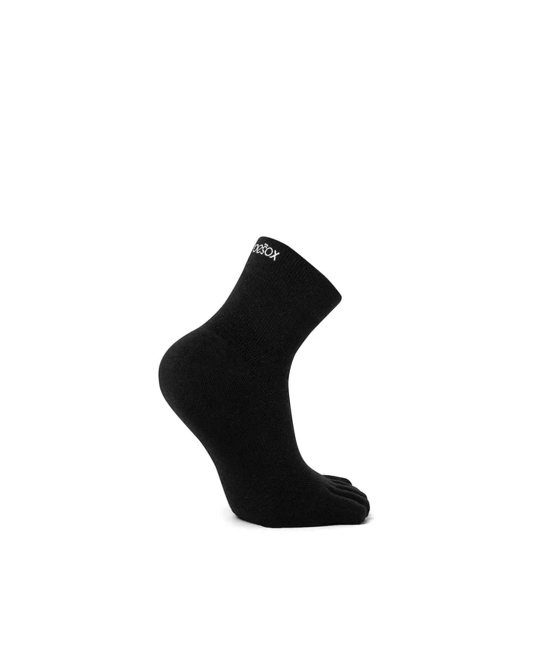 TOESOX Active Mini Crew - Black