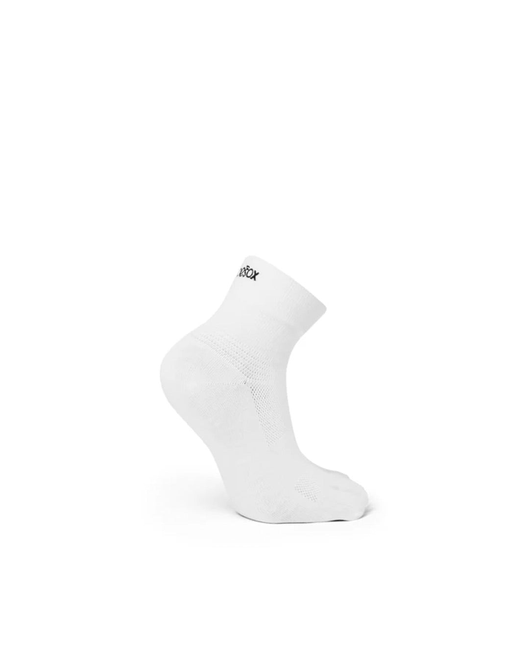 TOESOX Active Mini Crew - White