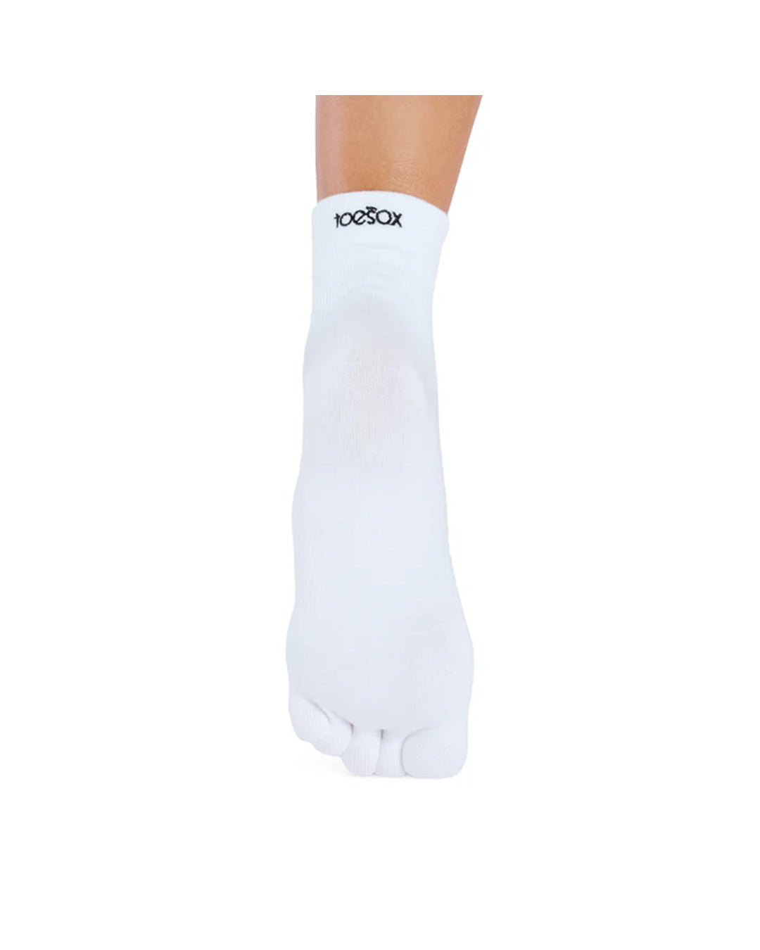 TOESOX Active Mini Crew - White