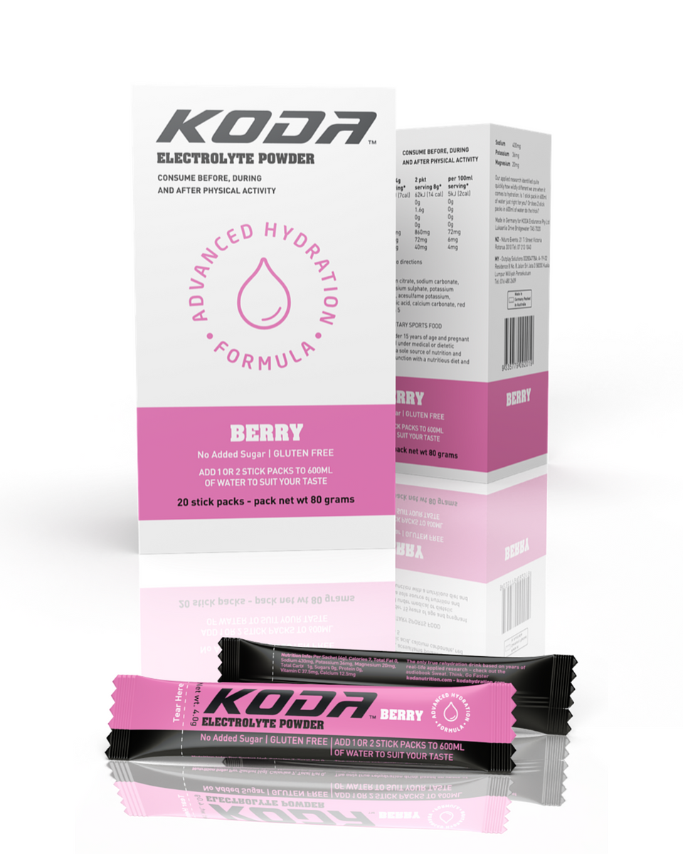 KODA Electrolyte Powder - Berry (1 Stick)