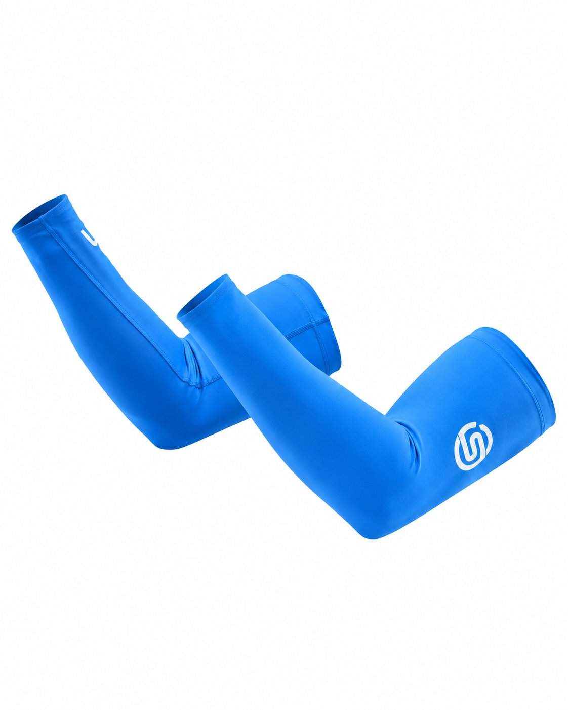 SKINS Unisex's Compression Arm sleeve Series-1 - Bright Blue