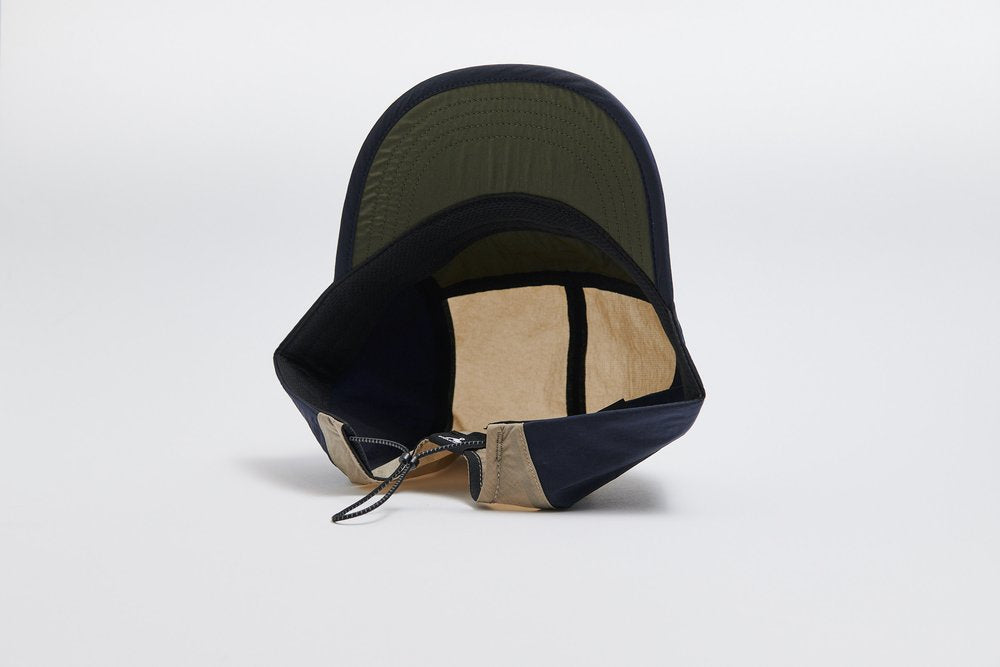 VAGA Pacer Cap - Navy Blue/Utility Green/Taupe