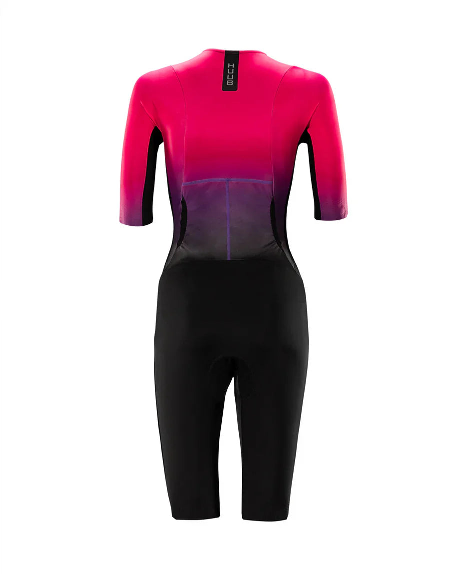 Huub Women's Collective Trisuit - Black/Rose Fade