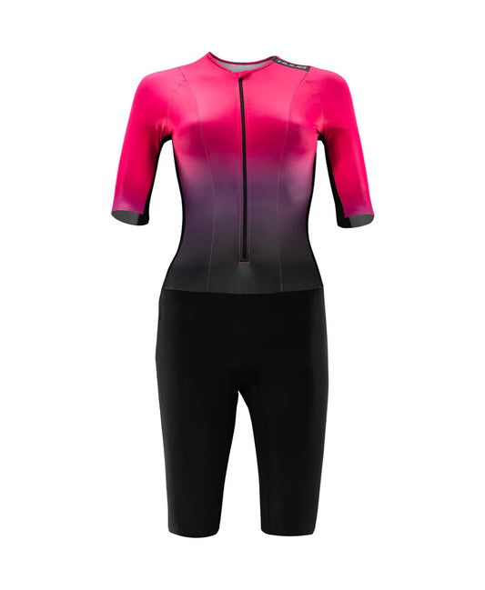 Huub Women's Collective Trisuit - Black/Rose Fade