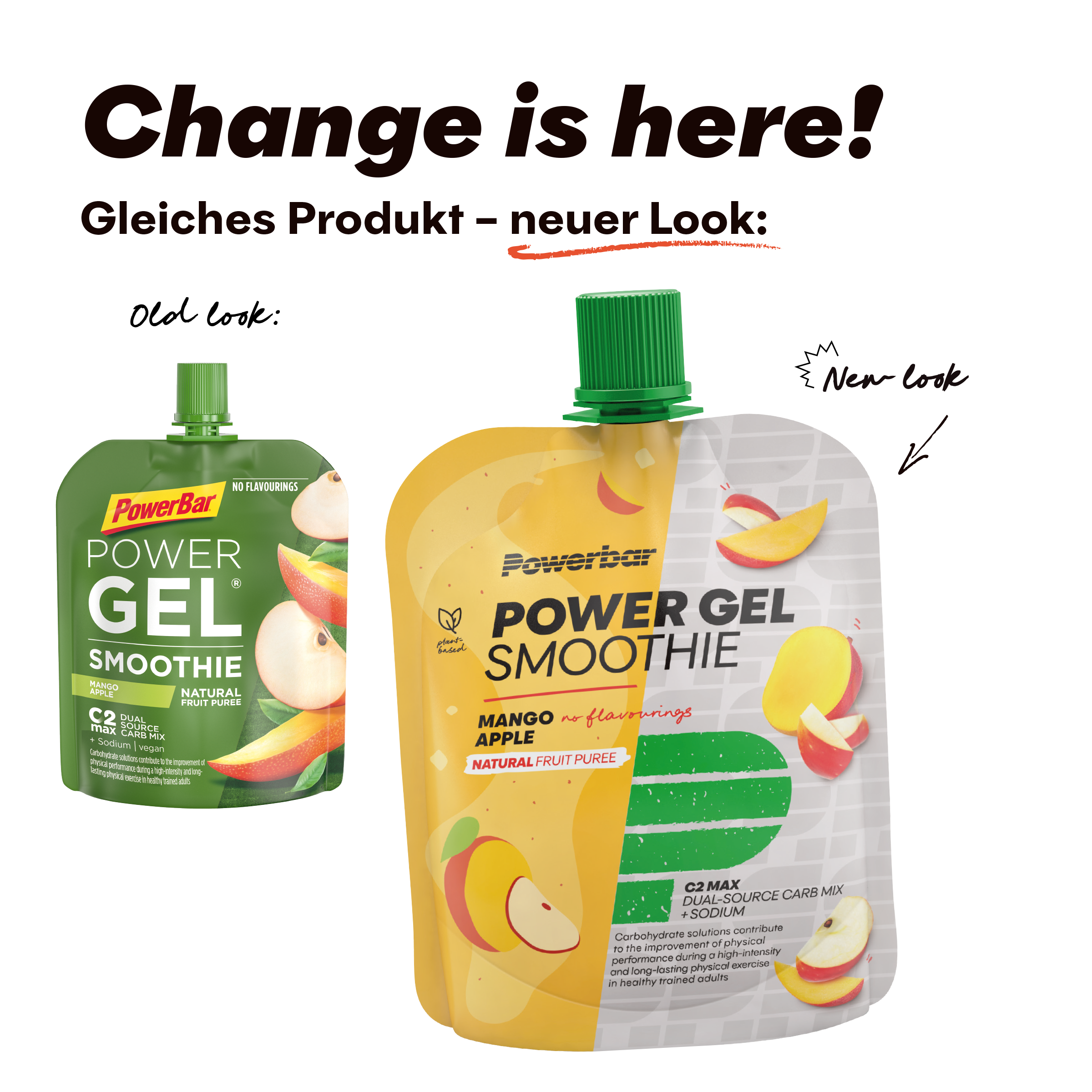 PowerBar PowerGel Smoothie 90g - Mango Apple