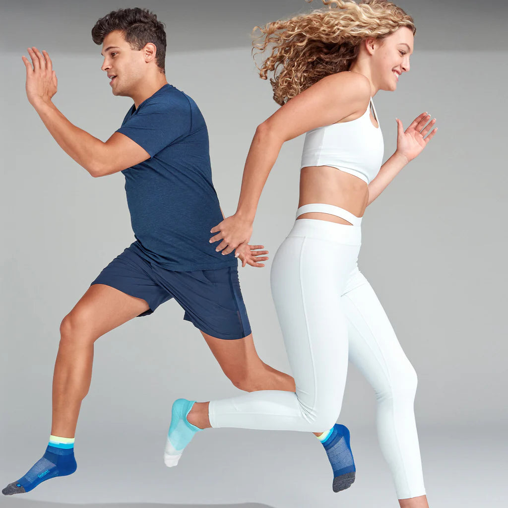 Feetures Elite Light Cushion Quarter - Surfboard Blue