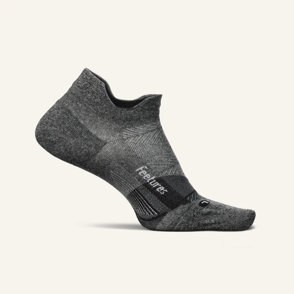 Feetures Elite Ultra Light No Show Tab - Gray