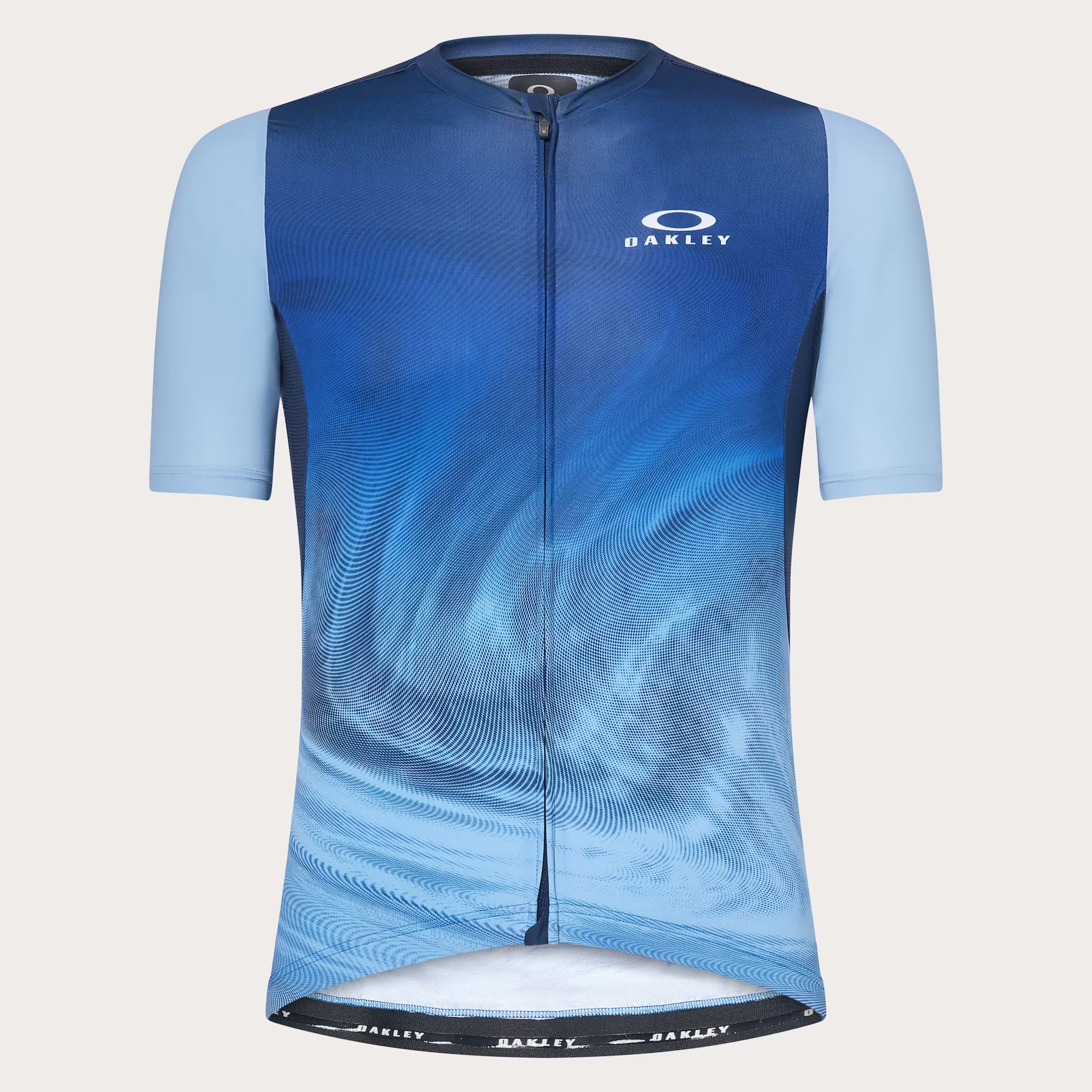 Oakley Endurance Dazzle Camo Jersey - Black/Light Blue