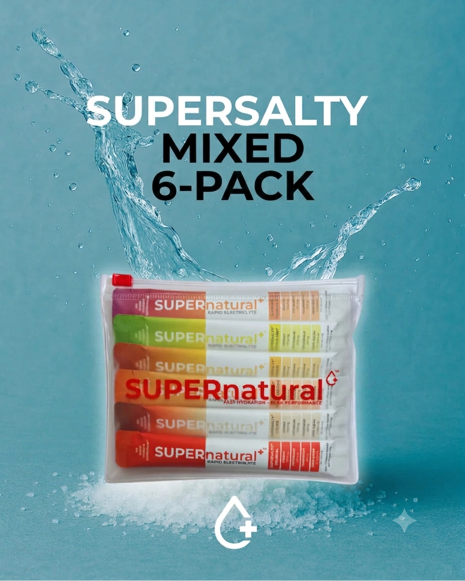 SUPERnatural+ SUPERsalty Electrolyte - 6 Packs Mixed