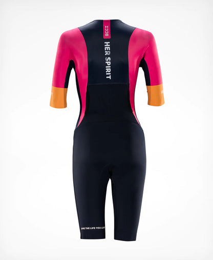 Huub Women's Her Spirit Long Course Suit - Patchwork