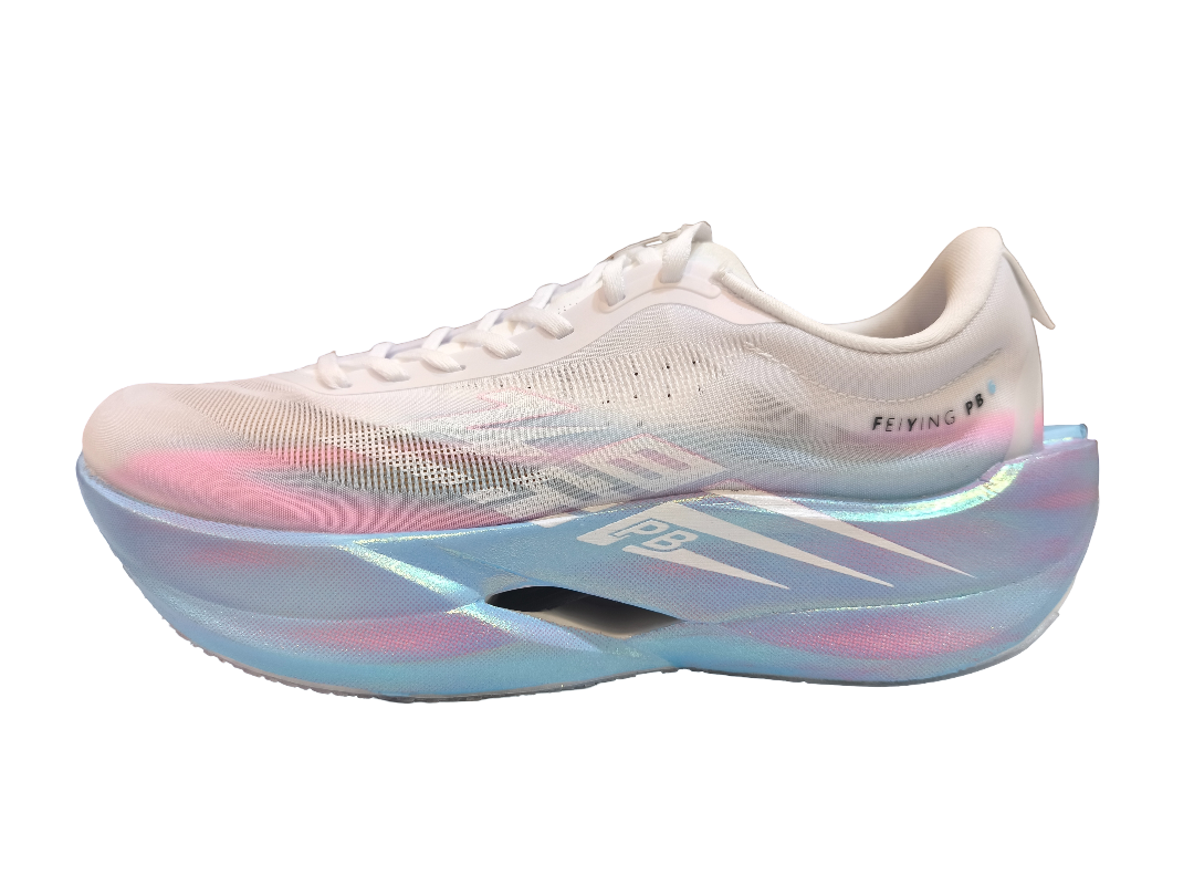 Qiaodan Feiying PB 6.0 Men's - Pure White/Swirling Cloudy Blue