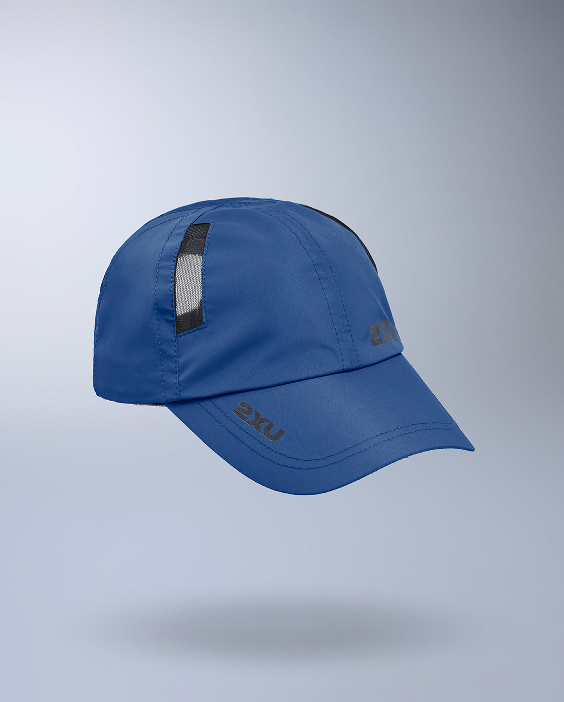 2XU Unisex's Run Cap - Indigo/Black