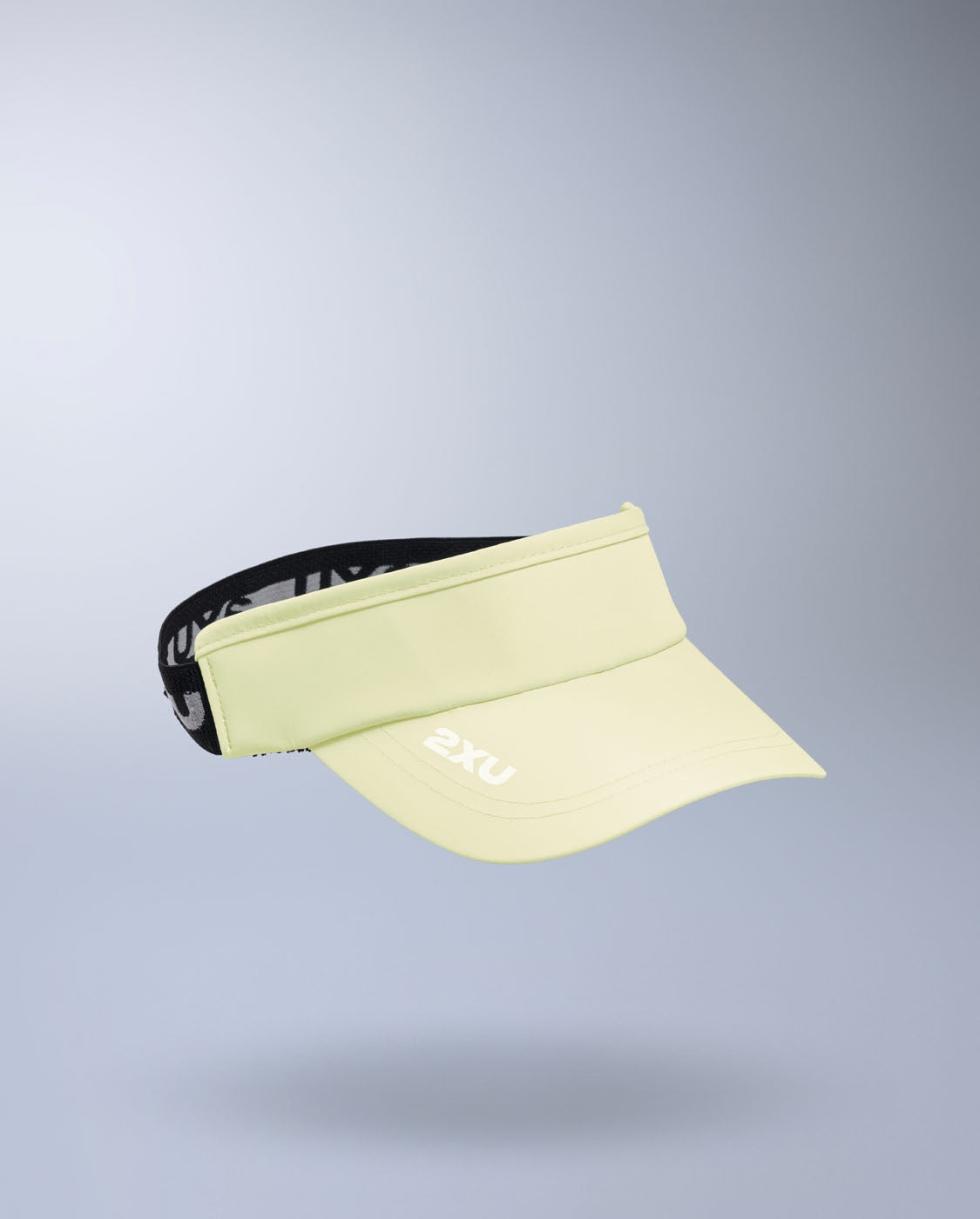 2XU Unisex's Performance Visor - Lemon Ice/White
