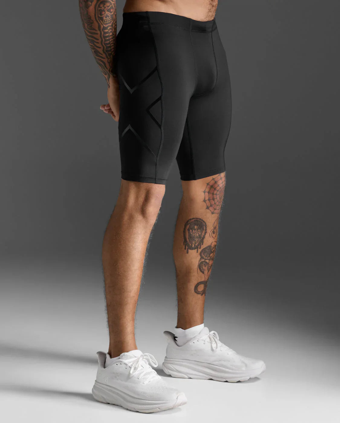2XU Men's Core Compression Shorts - BLK/NRO