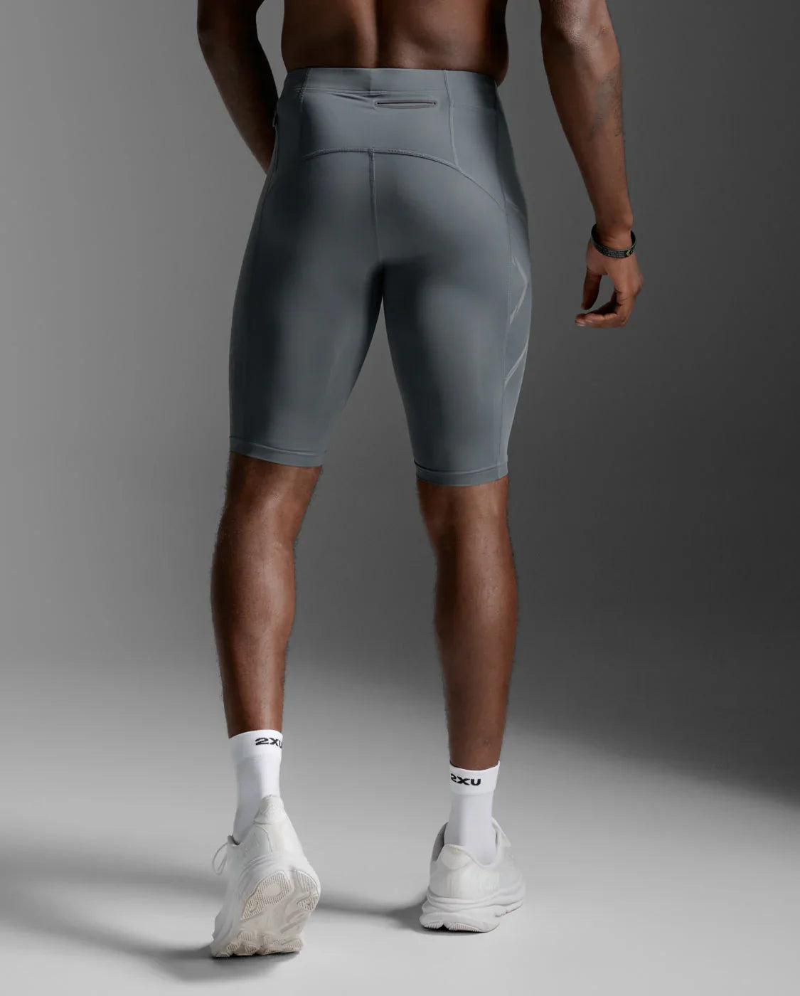 2XU Men's Light Speed Compression Shorts - TRB/BRF