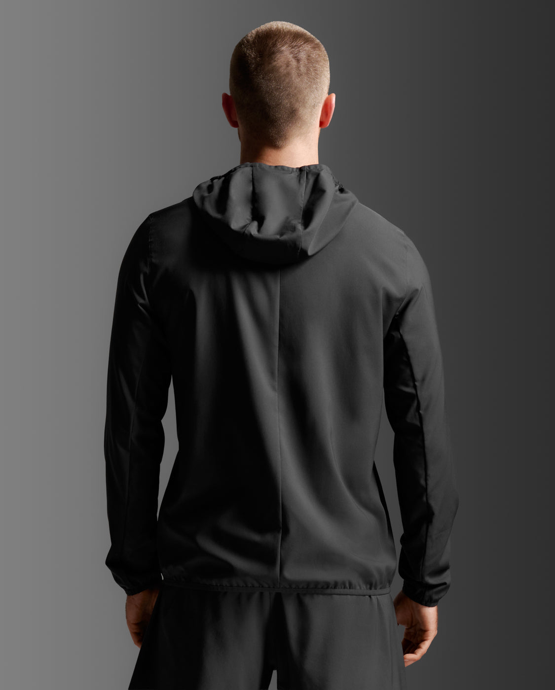 2XU Men's Aero Jacket - Black/Silver Reflective