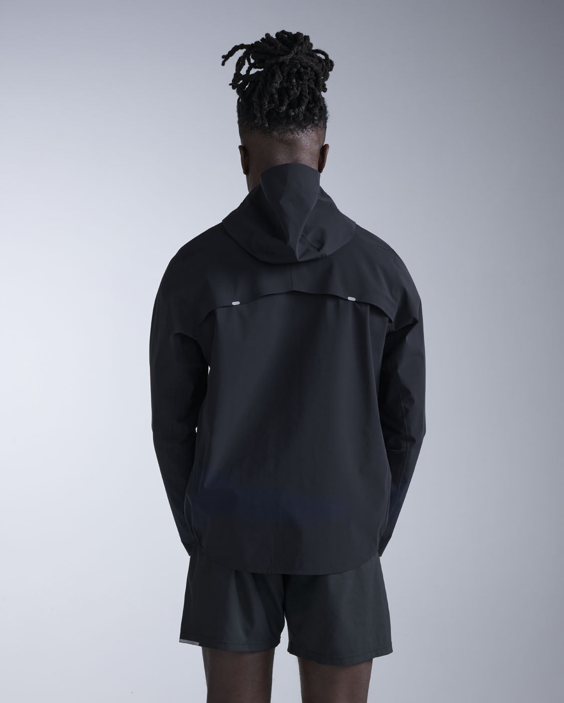 2XU Men's Ignition Shield Waterproof Jacket - Black/Silver Reflective