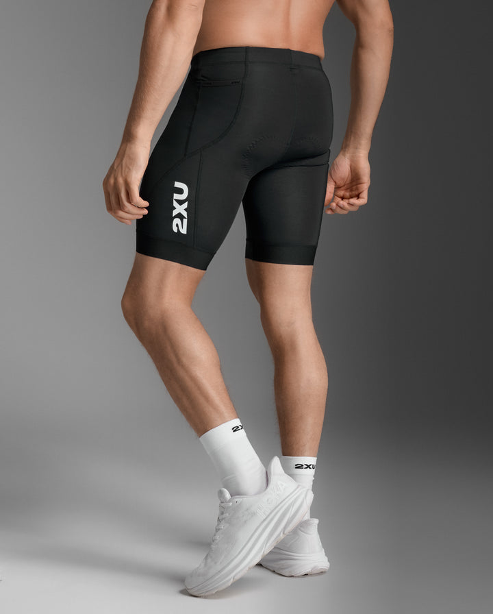 2XU Men's Core Tri 8inch Shorts MT7400B - Black/White