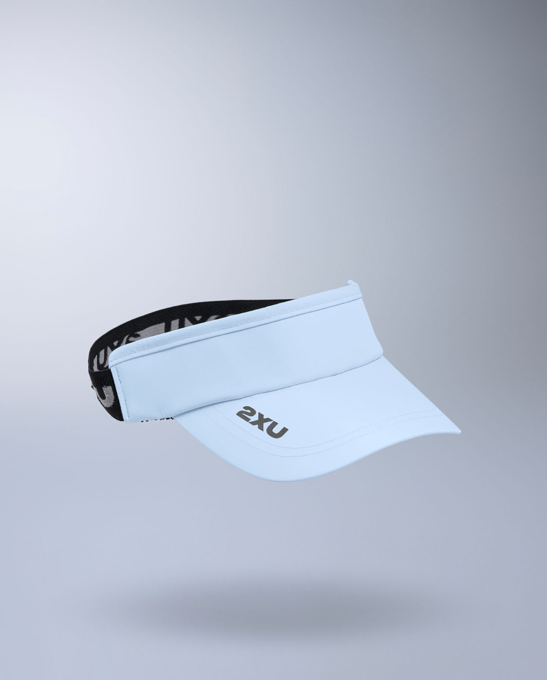 2XU Unisex's Performance Visor - Moonstone/Black