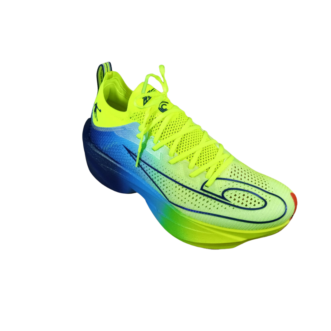 Qiaodan Men's FeiYing Plaid 2.0 - Yellow/Blue