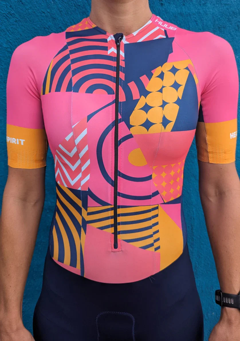 Huub Women's Her Spirit Long Course Suit - Patchwork