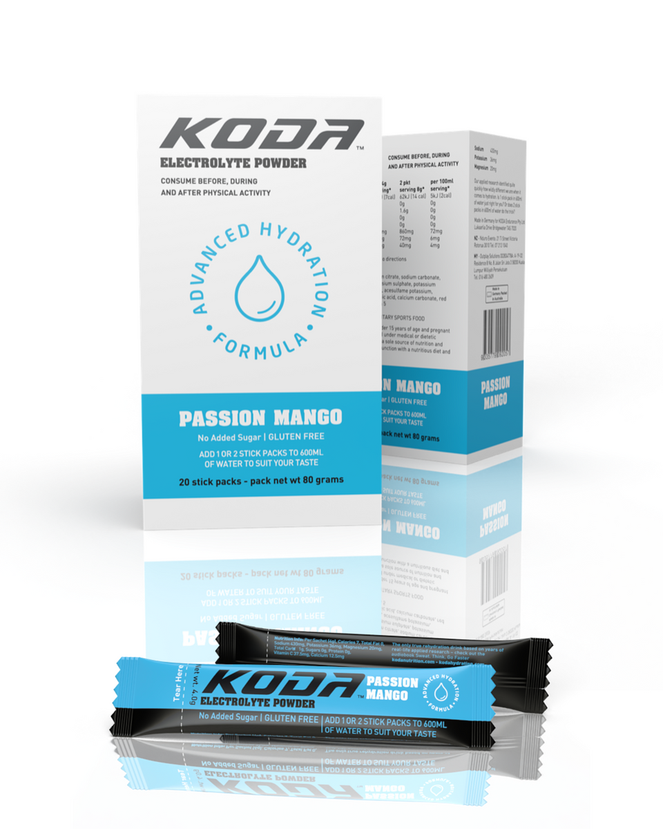 KODA Electrolyte Powder Stick - Passion Mango