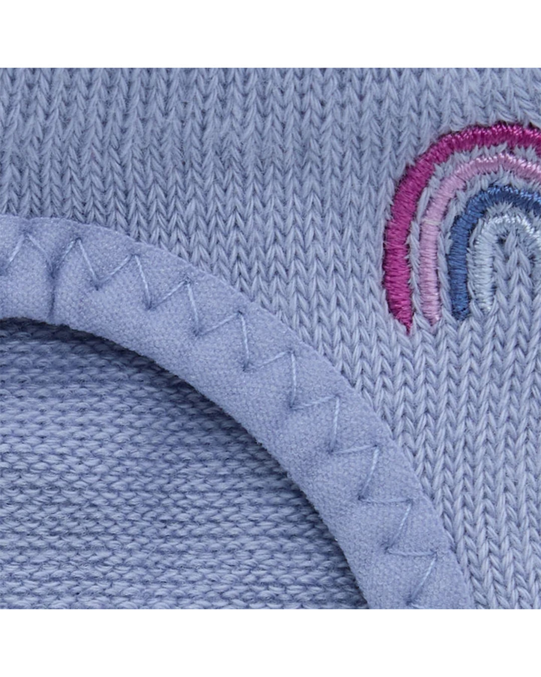 TOESOX Grip Half Toe Bellarina - Rainbow Skies
