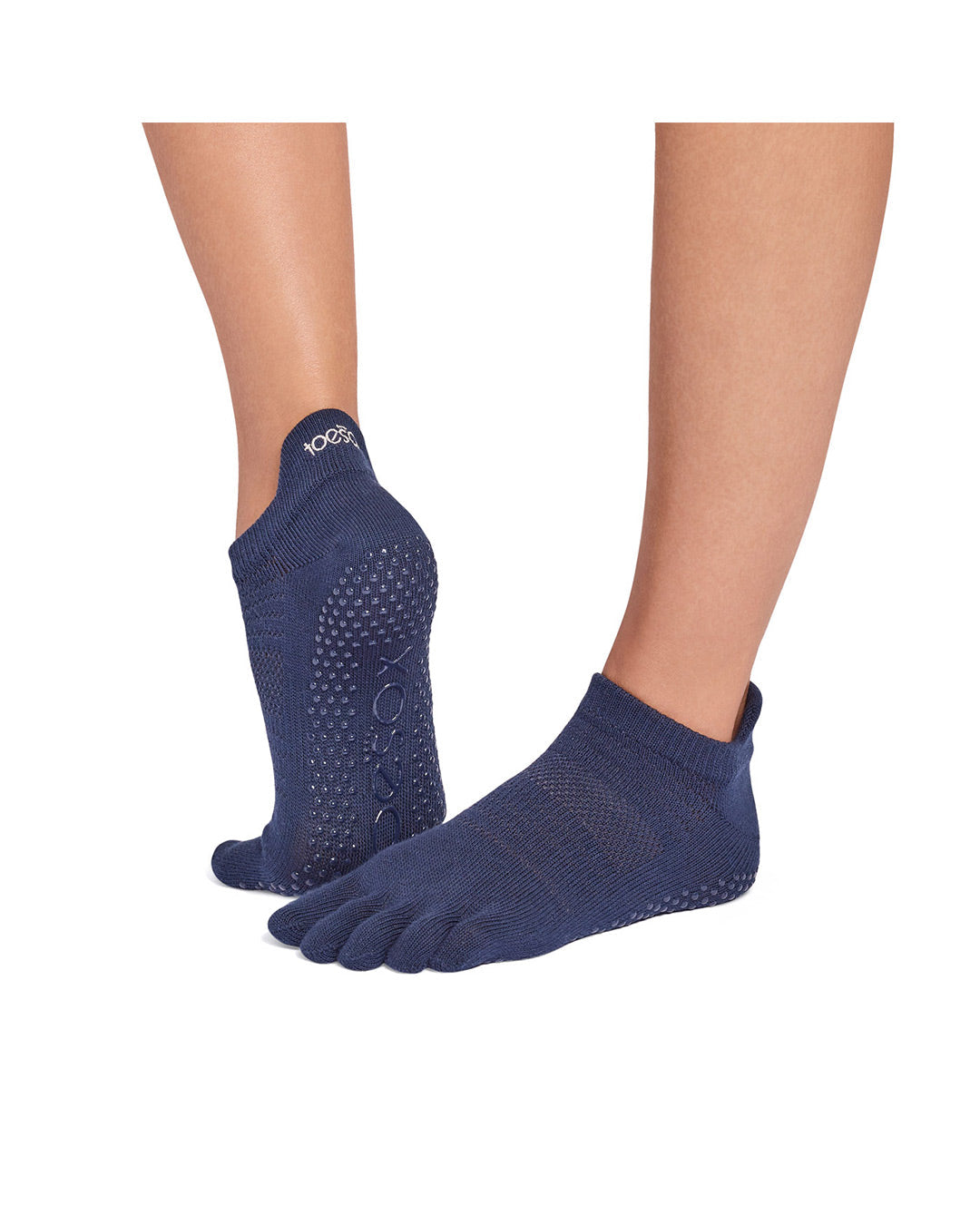 TOESOX Grip Full Toe Low Rise - Soul Blue