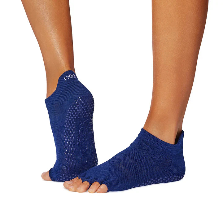 TOESOX Grip Half Toe Low Rise - Deep Navy – Key Power Sports Malaysia