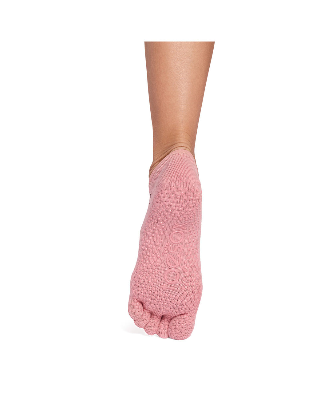 TOESOX Grip Full Toe Luna - Soft Red