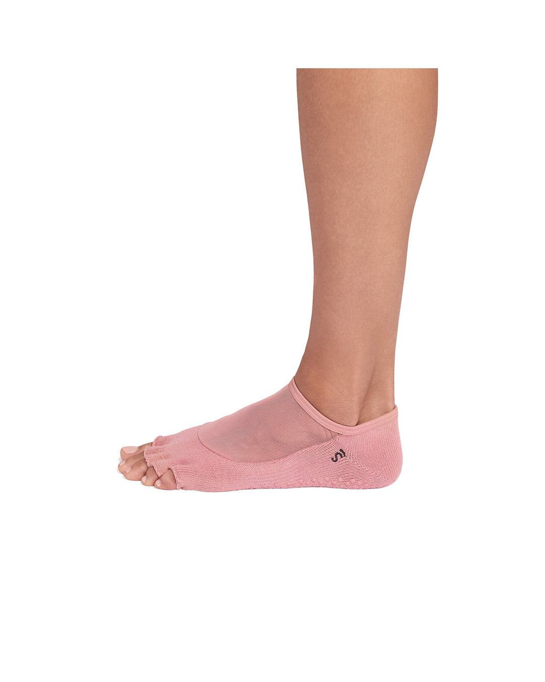 TOESOX Grip Half Toe Luna - Soft Red